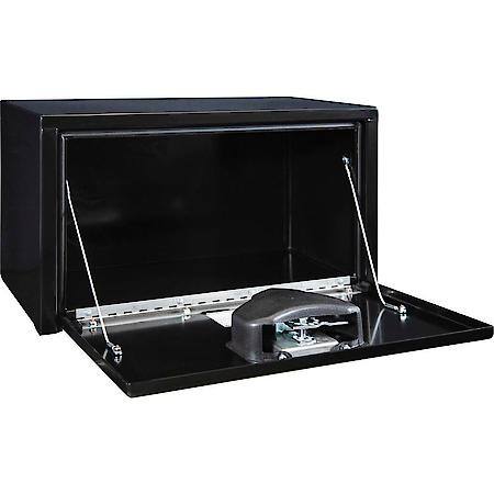 14x12x24 Inch Black Steel Underbody Truck Box