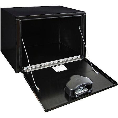 18x18x24 Inch Black Steel Underbody Truck Box