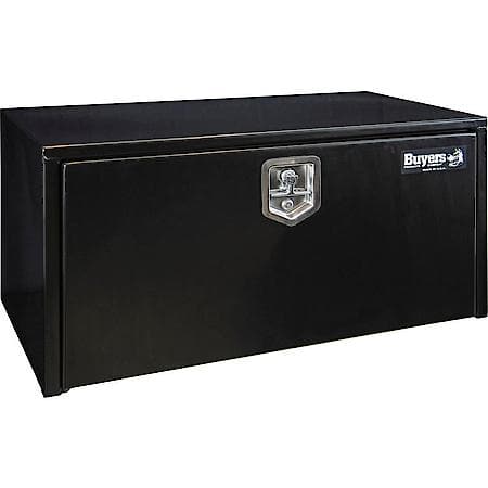 14x12x18 Inch Black Steel Underbody Truck Box