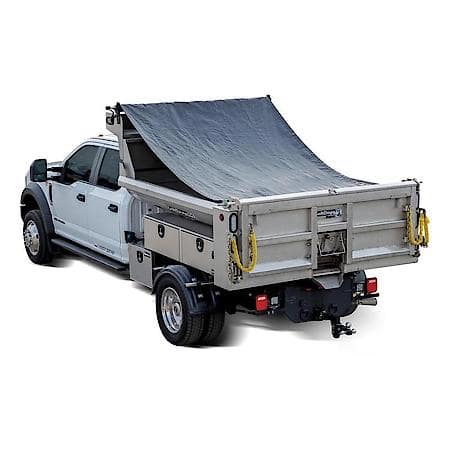 Aluminum Tarp System With Mesh Tarp 7 x 18 Foot