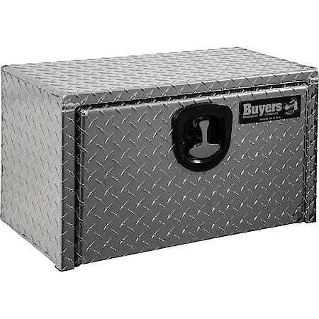 14x12x24 Inch Diamond Tread Aluminum Underbody Truck Box