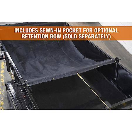 Aluminum Tarp System With Mesh Tarp 7 x 12 Foot