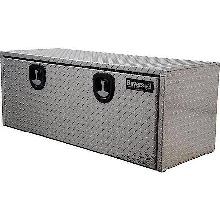 18x18x48 Inch Diamond Tread Aluminum Underbody Truck Box