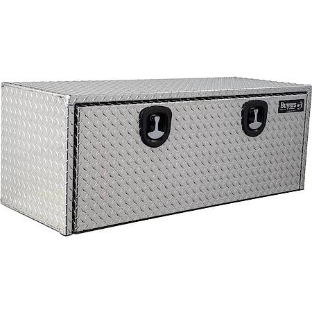 18x18x48 Inch Diamond Tread Aluminum Underbody Truck Box