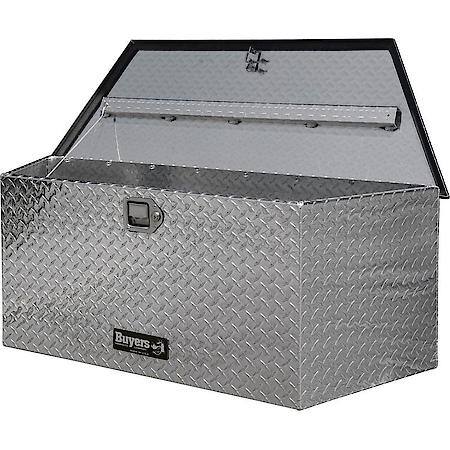 49 Inch Wide Diamond Tread Aluminum Trailer Tongue Truck Box
