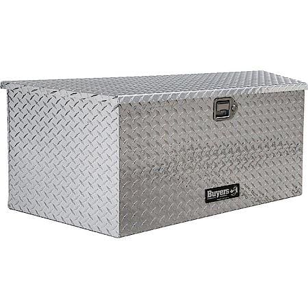 49 Inch Wide Diamond Tread Aluminum Trailer Tongue Truck Box