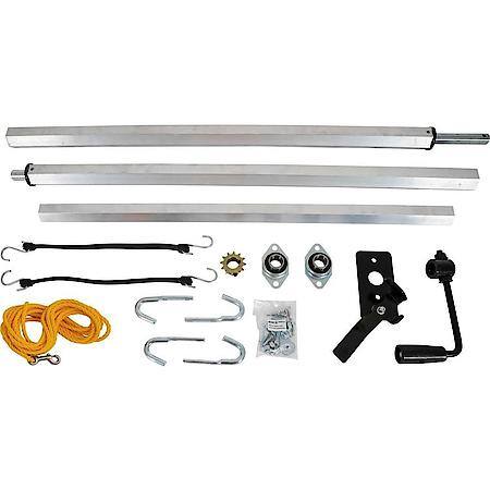 Dump Tarp Roll Kit Less Tarp - Universal