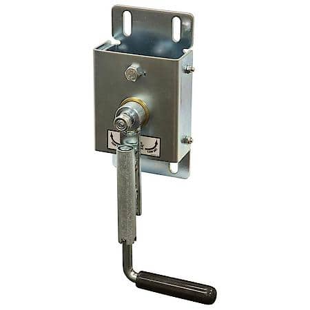 Ground Level Tarp Crank With Friction Brake