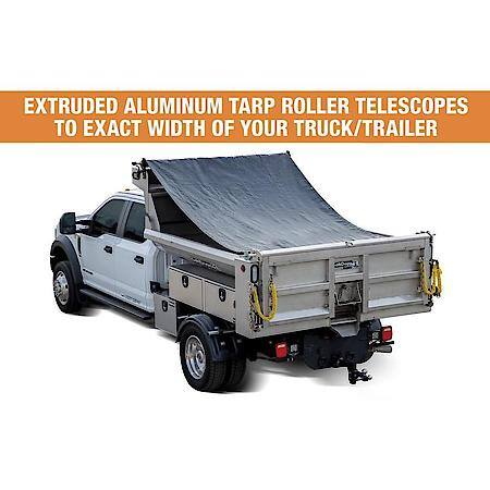 Aluminum Tarp System With Mesh Tarp 6-1/2 x 15 Foot