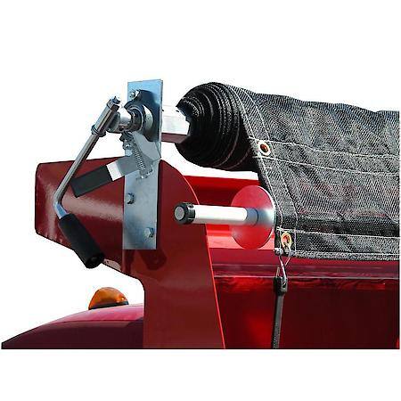 Aluminum Tarp System With Solid Tarp 7-1/2 x 15 Foot