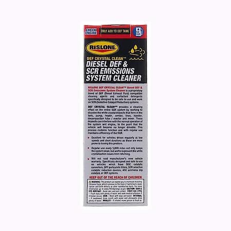 DEF Crystal Clean Diesel DEF & SCR Emissions System Cleaner, 11.8 oz.