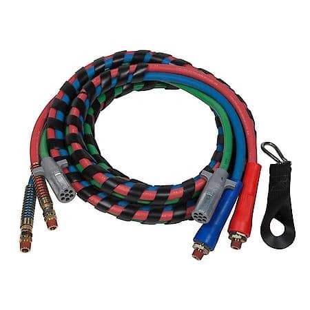 Power Cord Set 3-In-1, 15Foot Red Blue