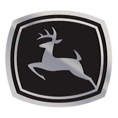 John Deere Chrome Badge