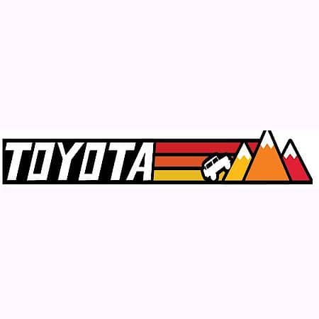 Toyota Landscape Sticker
