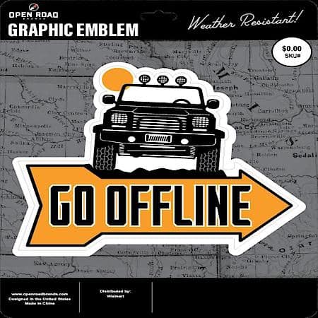 Go Offline Decal