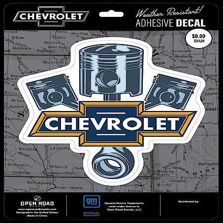 Chevrolet Pistons Decal