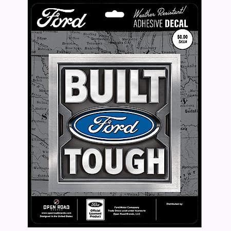 Built Tough Decal