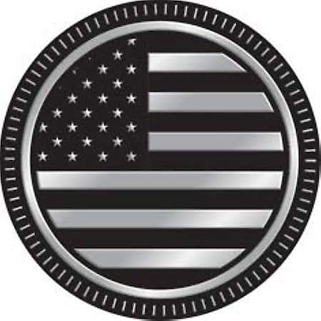 Usa Flag Car Badge