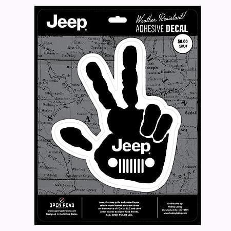 Jeep Wave Vinyl Magnet
