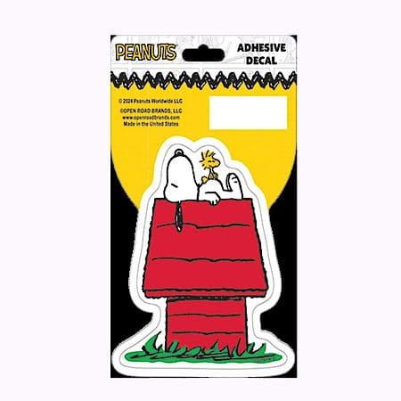 Snoopy And Woodstock House Decal