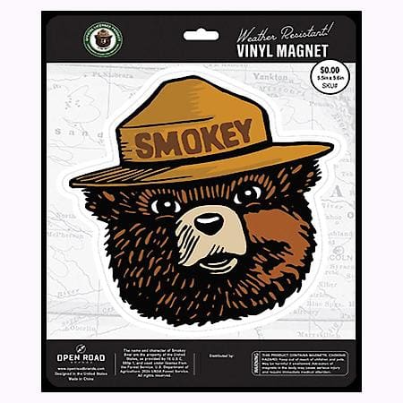 Smokey The Bear Decal