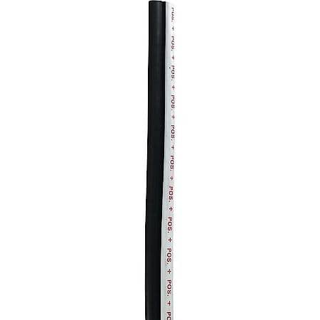 Dual Booster Cable Wire, Black/White, 4 Gauge