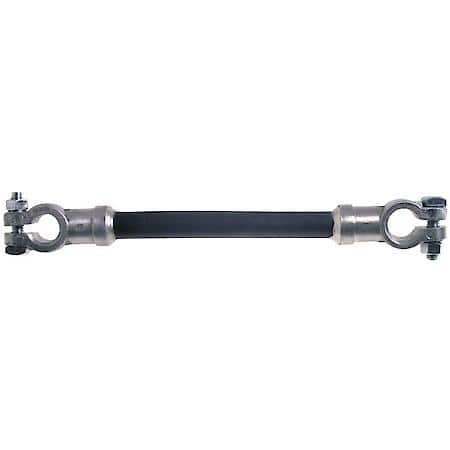 Straight Jumper Cable, 12", Black, 1 Gauge