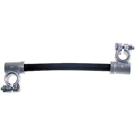 Offset Angle Jumper Cable, 12", Black, 2/0 Gauge