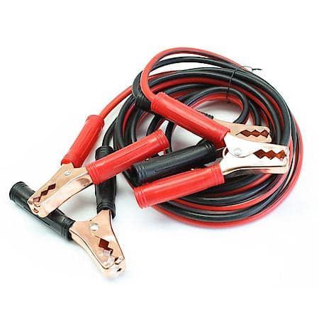 Standard Service Battery Booster Cables, 10 Gauge, 12' long