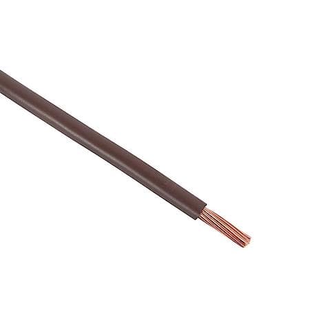 Primary Wire - Rated 80 Deg. C, Brown, 14 Gauge