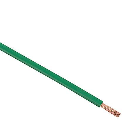 Primary Wire - Rated 105 Deg. C, Green, 10 Gauge