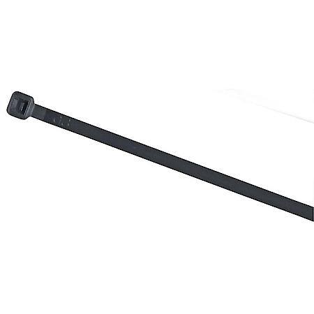 Standard Cable Ties, 7", Black