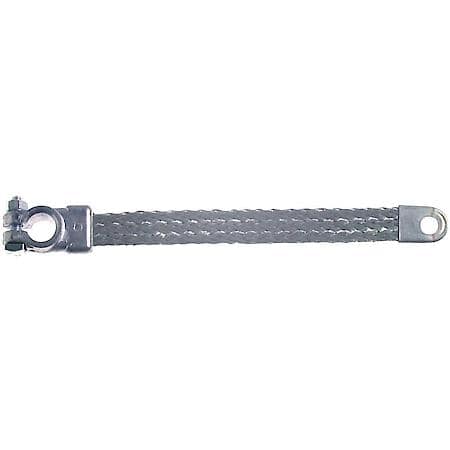 Braided Battery Ground Strap, 24" Long, 2 Gauge, Fits up tp 3/8" Stud