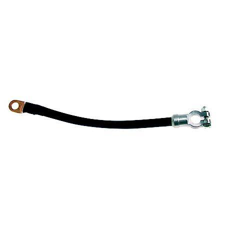 Fleet Battery Cable, 1/2" Stud hole size, 48", Black, 2/0 Gauge