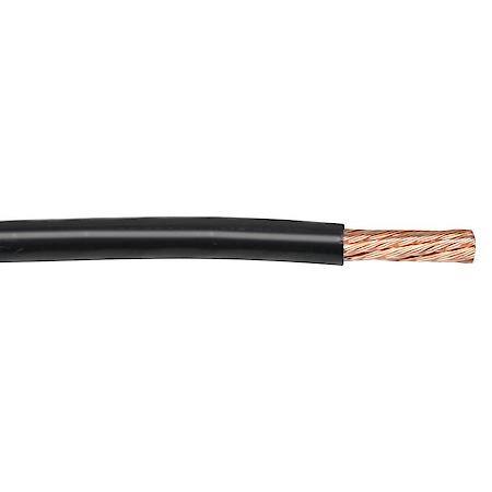 Starter Cable Wire, Black, 1/0 Gauge
