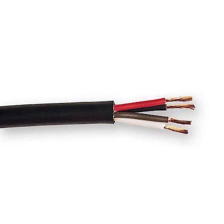 Trailer Cable Wire, Black/Red/Brown/White, 14/4 Gaugel