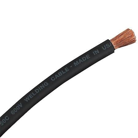 Welding Cable, Black, 4/0 Gauge