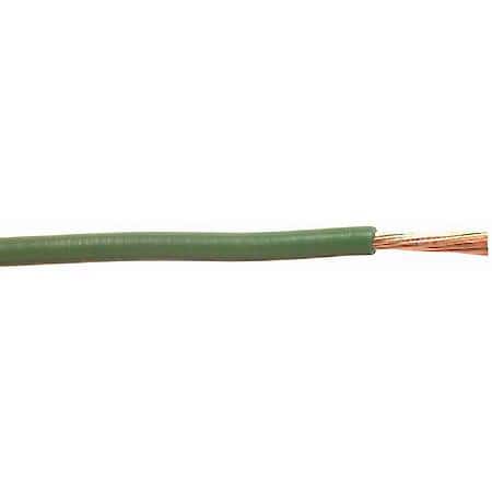 UL/CSA 1015 Single Conductor Wire, Green, 16 Gauge