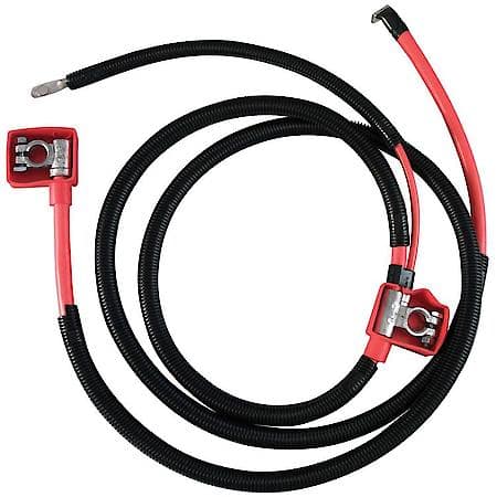 Ford Diesel Harness, 116", 2/0 Gauge, Fits Ford diesel trucks with dual batteries 1987 to present