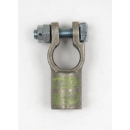 Straight Crimpable Battery Terminals, 4/0 Gauge, Positive
