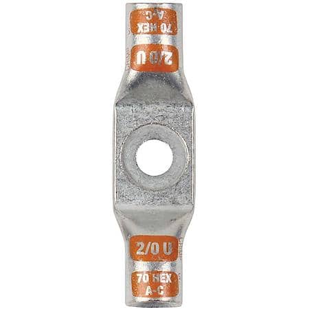 Stud Battery Terminals, 2/0 Gauge, Dual