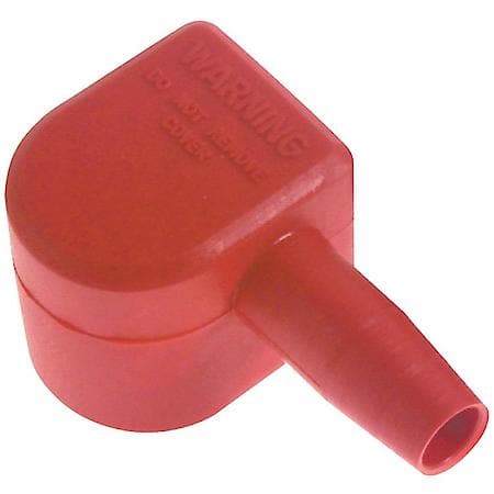 Lawn & Garden Battery Terminal Protector Left Elbow Boots, Red