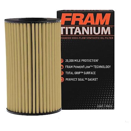 Engine Oil Filter: Cartridge, Ideal For Synthetic Oil Protection to 20,000 miles