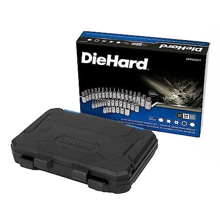 Hex and Star Bit Socket Set, 39 Piece