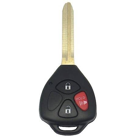 Toyota Remote & Key Combo - 3 Buttons