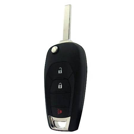 GM Keyless Entry and Flip Key - 3 Buttons