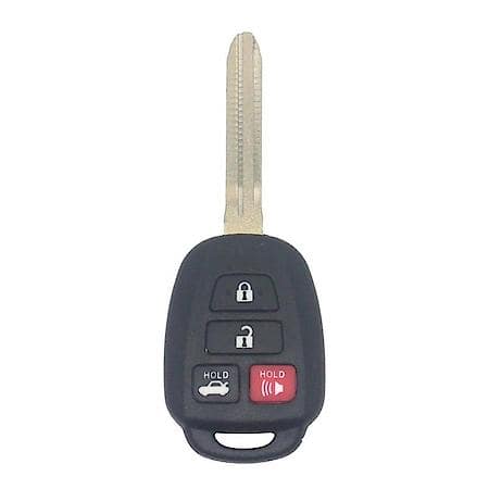 Toyota Remote & Key Combo - 4 Buttons
