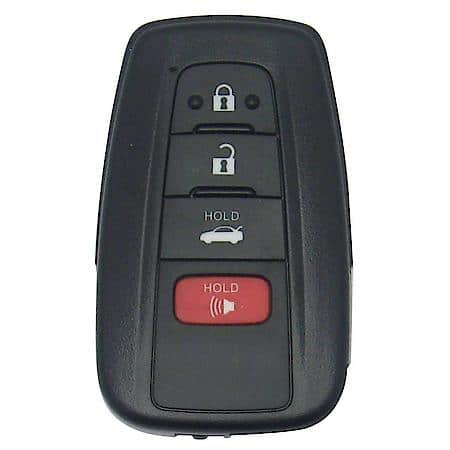 Toyota Camry Remote Entry Smart Key - 4 Buttons