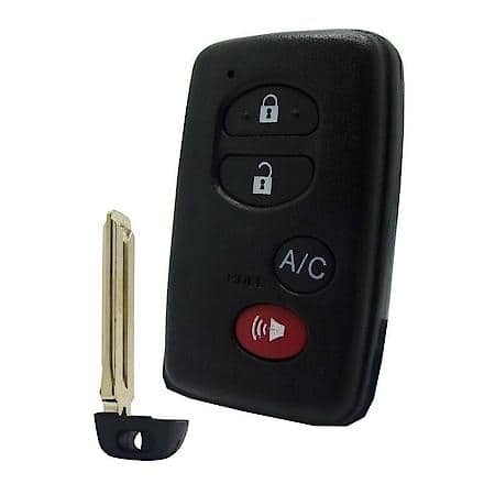 Toyota Prius Remote Entry Smart Key - 4 Buttons