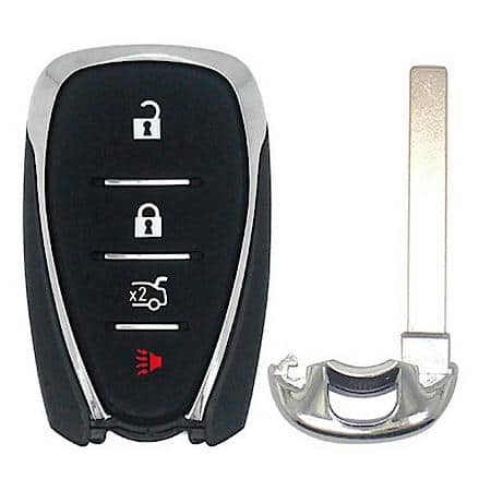 Chevrolet Remote Entry Smart Key - 4 Buttons